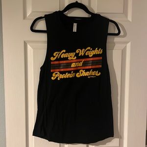 Women’s workout muscle tank